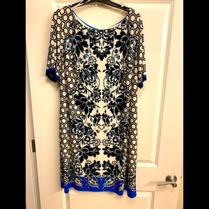 Eliza J multicolored dress 16W